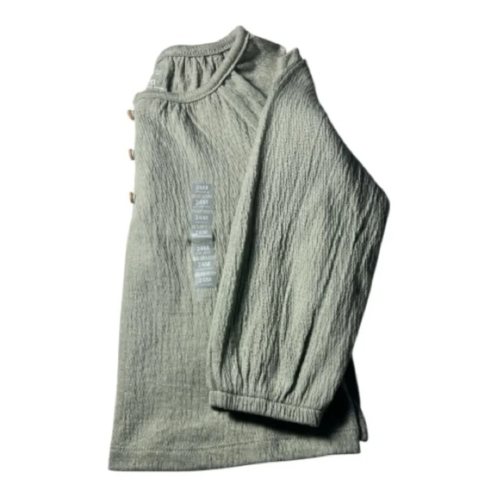 Carters Olive Button-Down Shirt